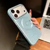 Aplicável para iPhone 18 Pro Max Case Magnético com Sensação de Gelo e Malha Oca para Dissipação de Calor Case Protetor de Cobertura Total para Apple 17