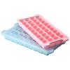 Forma de Gelo de Silicone Personalizada de Fábrica 36 Grades Caixa de Gelo Caseira Recipiente de Gelo de Grau Alimentício Molde de Caixa de Gelo Forma de Gelo Quadrada Pequena