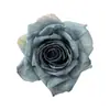 Cabeças de flores artificiais de rosa de canto estilo francês altamente realistas para novos arranjos florais estilo chinês, fundos de banquetes e decorações fotográficas para redes sociais
