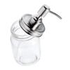 Punto de acero inoxidable 304 tapa de botella para cabeza de bomba frasco Mason dispensador de gel antibacterial Boquilla boquilla bomba hidráulica de leche botella de baño Presionar