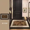 Alfombra de Piso de Terciopelo de Cristal Retro para Entrada del Hogar, Felpudo Raspador de Lodo y Eliminador de Suciedad, Fácil de Mantener, Resistente a las Manchas, Felpudo Antideslizante para Puerta de Entrada