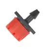 Directo de fábrica ocho agujeros Caperucita Roja gotero rojo 8 agujeros gotero de flujo ajustable jardinería micro riego por goteo boquilla