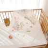 Manta Swaddle Quente Espessa de Três Camadas para Recém-Nascidos, Envoltório de Algodão Puro Classe A para Sala de Parto, Swaddle Antissusto para Primavera, Outono e Inverno