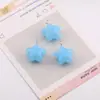 Cuentas Acrílicas Transparentes de Color Gelatina con Forma de Estrella para Manualidades DIY, Cuentas con Forma de Frijol para Cadenas de Teléfono y Accesorios Pequeños