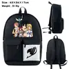 Mochila Periférica de Fairy Tail para Homens e Mulheres Mochila Escolar Estudantil Desenho Animado Bolsa de Viagem ao Ar Livre Bolsa para Computador