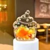 Llavero Colgante Luminoso de McDonald's con Relleno de Aceite Colgante para Mochila de Pareja Regalo Pequeño Actividad Venta al por Mayor