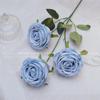 Venta al por mayor de fábrica rizado Rosa 3 rosa concubina imperial simulación Flor decoración del hogar boda flor de simulación guía de camino