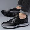 Zapatos para Hombre Primavera y Verano Zapatos para Hombre Transpirables de Piel Zapatos Deportivos para Hombre Slip-On Slip-Ons Simples y Cómodos Zapatos Casuales para Hombre