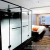 Club de Hotel Personalizado Celebridad de Internet Sala de Ducha Extremadamente Estrecha Separación Seco y Húmedo Precio de Ingeniería de Instalación de Fábrica Puerta a Puerta