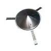 Cubierta a prueba de lluvia ventilación de techo tapa de chimenea tubo de escape de chimenea tapa cortavientos campana cónica cubierta cortavientos exterior