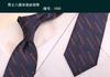 Corbata de mano de 8 cm para hombre, estilo informal, de negocios, con flores, para boda, de poliéster