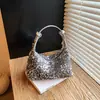 Bolso de Mano Brillante Súper Popular de Este Año Bolso Baguette para Mujer Primavera 2026 Nuevo Bolso de Hombro Cruzado Casual y Exquisito