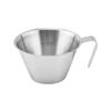 Taza medidora de metal de acero inoxidable 304, taza de espresso italiana, taza de extracción ESP, taza Zetian de 100 ml en stock