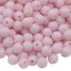 Cuentas Redondas de Color Sólido Fantasía Acrílicas Cuentas Sueltas Hechas a Mano DIY Pulsera Collar Accesorios de Joyería Materiales