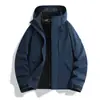 Jaqueta Funcional Feminina Três em Um para Exterior Estilo Montanha Masculino à Prova de Vento Impermeável para Viagem Escalada Jaqueta Outerwear