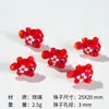 Cuentas de Cristal para Peces Dorados Cuentas Sueltas de Animales de Cristal Material para Ensartar Cuentas DIY Accesorios para Joyería Al por Mayor