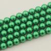 Austria Shijia Cristal 5810-2014 Verde Esmeralda Perla Pasante Accesorios para Pendientes Pulsera Collar Colgante DIY
