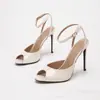 Sandálias de Salto Alto Peep-Toe de Couro Envernizado de Verão, Modernas e Elegantes, Luxo Leve, Salto Silencioso, Saltos Altos para Uso Diário, Saltos Agulha Versáteis