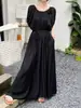 Vestido de Algodón Casual de Talla Grande para Mujer, Estilo Europeo y Americano, Transfronterizo, Holgado, para Vacaciones en la Playa y Verano, Adecuado para Mujeres de Talla Grande y Mujeres Embarazadas