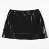 Hot Pants Sexy de Lantejoulas Três Pontos Slim Fit Shorts de Comércio Exterior Nova Moda Primavera Europeia e Americana 2025 Shorts Boot de Atacado Transfronteiriço