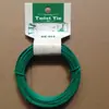 Fio de Ferro Revestido de Plástico para Jardinagem DIY, Arame Macio para Moldar Rosas, Arame Verde Flexível para Plantas Trepadeiras, Arame para Arranjo Floral