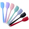 Raspador de silicone tamanho grande pequeno resistente a altas temperaturas Raspador de manteiga ferramenta de panificação espátula para bolo creme doméstico