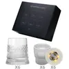 Nuevo Vaso Giratorio para Whisky, Vidrio de Cristal con Acabado de Alta Gama, Copa de Licor de Lujo Ligero, Vaso de Agua, Exclusivamente para Ventas Transfronterizas