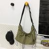 Bolsa Transversal Casual de Grande Capacidade Feminina 2024 Novo Estilo Bolsa Mochila Escolar para Estudantes Universitários Viagem para o Trabalho Bolsa de Ombro Leve