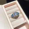 Anillo Abierto de Perla Redonda con Circonita Estilo Ins Coreano Lujo Ligero Sensación de Alta Gama Anillo para Dedo Índice Joyería de Mano Versátil de Nicho para Mujeres