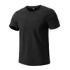 Camiseta de Seda de Hielo Elástica de Secado Rápido para Parejas de Verano Ropa Deportiva Casual para Exteriores Fitness Talla Extra Manga Corta Unisex
