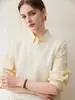 Nuevo Chaleco de Punto de Cachemira para Mujer, Sin Mangas, Cuello Redondo, Corte Holgado, Abrigo Cálido, Chaleco de Color Sólido, Cárdigan, Moderno, Suave y Acogedor