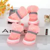 Zapatos para perro no se caen pies Teddy perro pequeño zapatos para mascota suela suave cubre pie transpirable Corgi perro oso zapatos primavera y verano