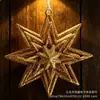 Decoração de Carro de Floco de Neve de Natal Tridimensional Dupla Face Revestida a Pó Transfronteiriça Pequeno Ornamento para Pendurar Floco de Neve Decoração para Pendurar na Árvore de Natal