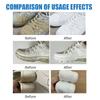 Jue-Fish Limpiador de Zapatos Blancos Limpieza Zapatos Descontaminación Blanqueamiento Sin Lavado Sin Lavado Zapatos de Espuma Blanca