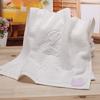 Toalla Blanca de Algodón Puro para Hotel Toalla de Baño Hotel Estrella B&B Toalla Blanca Engrosada Fabricante Logotipo Personalizado Venta al por Mayor