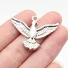 37X28mm 3.5g Aleación Multicolor Accesorios de Joyería Colgante de Águila Retro DIY