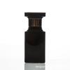 Nova garrafa de perfume de vidro colorido 50 ml quadrada com rosca de baioneta garrafa de vidro para perfume atacado e varejo impressão