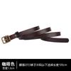 Nuevo Cinturón Fino Retro para Mujer Cinturón de Piel Genuina Cinturón Fino para Mujer Estilo Coreano Cinturón Decorativo Pantalones Casuales Bolso Venta al por Mayor