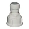 Conector para Accesorios de Purificador de Agua de 3/8 de Pulgada a 1/2 Pulgada, Rosca Exterior de 1/2 Pulgada a 3/4 de Pulgada, Conector Recto Roscado de 3/4 de Pulgada, Codo, Interruptor de Válvula 4046, 43Nw