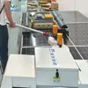 Máquina de limpieza fotovoltaica de doble cabezal de 7,62 m máquina de limpieza de paneles solares fotovoltaicos buscando agentes cotización de fábrica