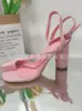 Sandalias Romanas de Comercio Exterior 2025, Femeninas Laterales Huecas con Puntera Media, Clip para el Dedo, Dedo Gordo Dividido, Talla Grande, Tacones Altos