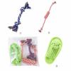 Brinquedo para cachorro Molar Mordida-resistente Corda Nó Borda Pastoral Koji Teddy Cães Pequenos e Médios Auto-oi e Depressivo Produtos para animais de estimação