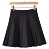 Uniforme Escolar JK Feminino Conjunto de Estudante Camisa de Manga Curta Gola Boneca Estilo College Salgado Conjunto de Duas Peças com Saia Plissada