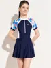 Traje de Baño para Niñas Estilo 2025 Vestido-Una Pieza para Niños Mayores, Venta al por Mayor Fabricante de Ropa de Baño Infantil, Dropshipping para Niñas