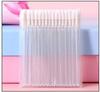 Pincel Labial Sólido, Pincel de Maquiagem para Batom Flocado, Pincel Labial Sólido para Gloss, Bastão de Limpeza de Mousse para Cílios, Pincel Labial Descartável