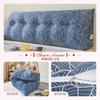 Cojines Nuevos de Algodón y Lino de Cuatro Estaciones Respaldo Grande Venta al por Mayor Dormitorio Sofá Mesita de Noche Bolsa Suave Respaldo Dropshipping Soporte Lumbar Cojín Grande
