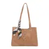 Nova Bolsa Tote, Bolsa de Mão Grande em Couro a Óleo Retrô, Textura Simples, Bolsa de Ombro Fashion, Bolsa Prática para o Dia a Dia