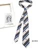 Corbata de estudiante de alta calidad JK/DK para niñas, uniforme escolar, insignia a rayas, decoración de estilo universitario, estilo japonés moderno, hecha a mano para hombres.