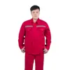 Roupa de Trabalho Terno Masculino Manga Longa Primavera e Outono Resistente ao Desgaste, Respirável e Resistente à Sujeira Canteiro de Obras Oficina Roupas de Proteção do Trabalho Faixa Refletiva Roupa de Trabalho