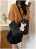 Bolsa Feminina 2026 Nova Primavera/Verão de Axila de Alto Padrão Exquisite para o Dia a Dia Bolsa de Ombro Único Bolsa Tote Tecida de Grande Capacidade